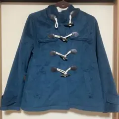 ダッフルコート ダークブルー フリース アベイル Avail