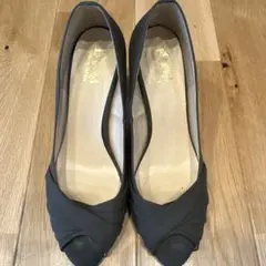 ESPERANZA オープントゥパンプス カーキのサムネイル