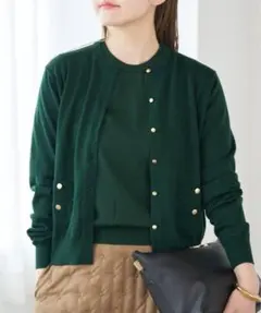 25AW IENA ARKABA CREW カーディガン■Y0723のサムネイル