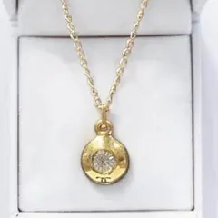 美品 CHANEL ネックレス ゴールド ココマーク ヴィンテージ ストーンのサムネイル