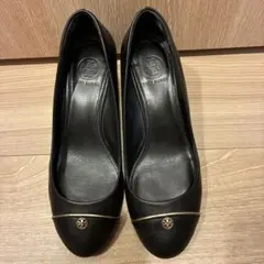 TORY BURCH ウェッジソール パンプス ブラックのサムネイル