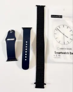 Apple Watch ベルト レザー本革、ナイロン素材　2種類セット