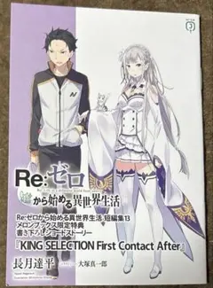 一読のみ　リゼロ 短編集13 小冊子 メロンブックス　特典　ss