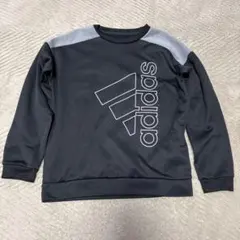 adidas トレーナー 150cm 黒/グレー