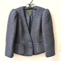 【美品】9号　レリアン ツイード　ジャケット