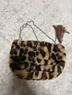 AZUL BY MOUSSY レオパード柄ショルダーバッグ 肩掛け 2way