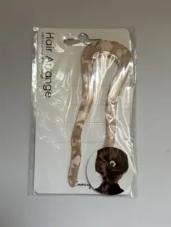 べっこう柄 ヘアアレンジ フラワーリング　H-0029-PK