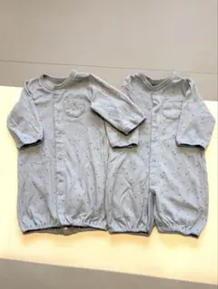ツーウェイ ドレスオール 2枚セット 50-60cm