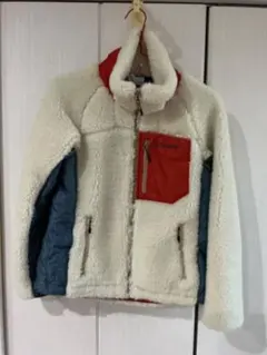 Columbia フリースジャケット Sサイズ クリーム色