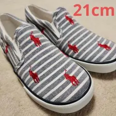 Polo Ralph Lauren◯新品◯スリッポン◯21cm◯箱あり