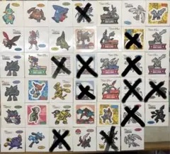 セット① ポケモンシール ポケモンパン ポケモン デコキャラシール