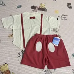 ディズニー　ミッキー Ｔシャツ ハーフパンツ　１１０センチ