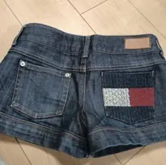 tommy girl ダークデニム ショートパンツ S