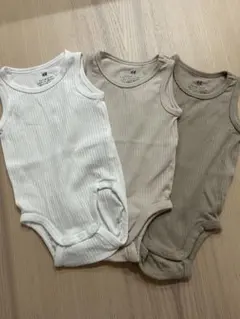ベビー肌着 3色セット 95cmまで