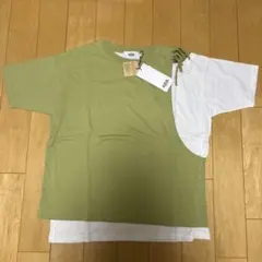 AZUL BY MOUSSY リボン付き半袖Tシャツ　Mサイズ