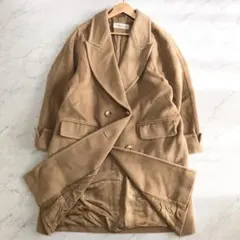 46 超大きいサイズ 3XL✨最高級 白タグ マックスマーラ カシミヤ コート