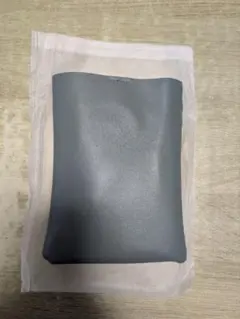 未使用 ブルーグレー スマホショルダーバッグ