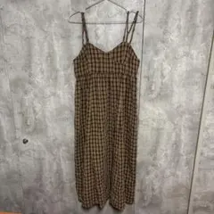 SHEIN チェックワンピース　春夏秋