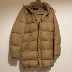 GYMPHLEX ジムフレックス　フード付きロングダウンジャケット