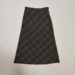 00's vintage チェックスカート　ロング　アーカイブ y2k