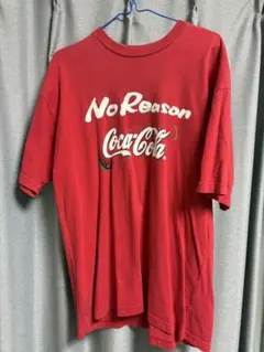 Coca-Cola No Reason プリント Tシャツ レッド