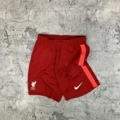 NIKE リヴァプールFC 21/22 レプリカショーツ HOME 古着 刺繍