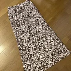URBAN RESEARCH ROSSO レオパード柄ロングスカートのサムネイル