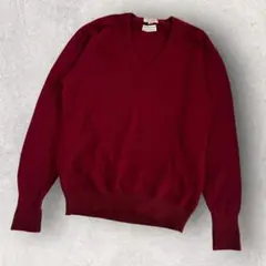 【GLENTRES】カシミヤ100% スコットランド製 Vネック ラグラン