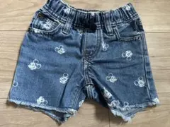 Disney ミッキーマウス柄 ハーフパンツ 12-18ヶ月