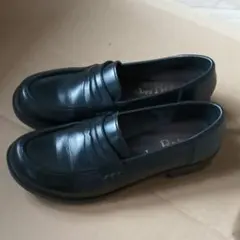 Belle　コインローファー　ブラック（ゆったりプラス）レディース　24.0cm