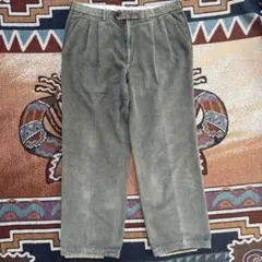 ~80’s コーデュロイパンツ 良シルエット 良サイズ ビンテージ古着 イタリア