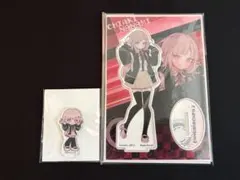 ダンガンロンパ 七海千秋 アクリルフィギュア アクリルスタンド　2点　ダイソーのサムネイル
