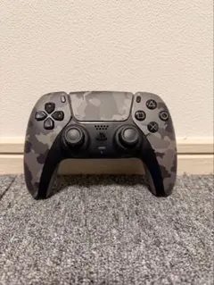 訳あり ps5 純正コントローラー グレーカモフラージュ