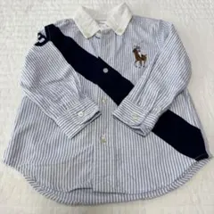 ラルフローレンRalph Lauren ポロシャツ 18M ストライプ　3