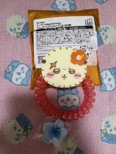 ★　ちいかわ　シーサーのおみやげやさん　コイルヘアゴム　ラッコ