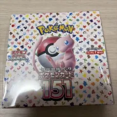 ポケモンカード 151 BOX【シュリンク付き】