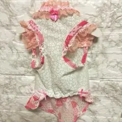 犬服　わんちゃんワンピース　ハンドメイド　現品限り　完成品