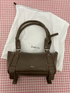 STAND OIL ブラウン ショルダーバッグ 保存袋付き