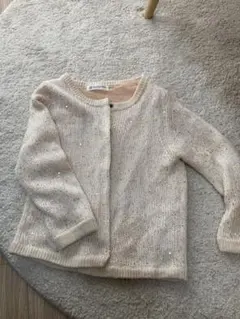 ビューティーアンドユース　キラキラカーディガン