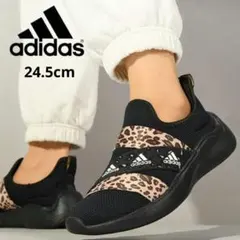 【美品】アディダス ピュアモーション アダプト スリッポン スニーカー 24.5