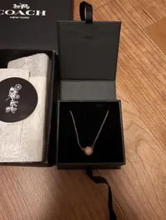 【目立った汚れなし】COACH ネックレス