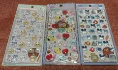 ボンボンドロップシール プチドロ ちいかわハチワレうさぎ BT21 みみっち