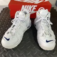 ナイキ エアモアアップテンポ GS NAVY/WHITE 24.0㎝