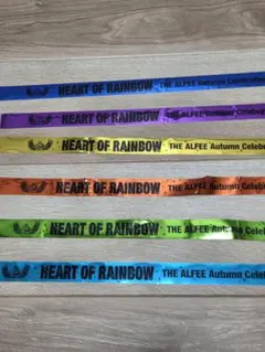 THE ALFEE　2024年冬の祭典　銀テープ全6色セット(金のみ半分)
