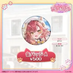 猫汰つな ぶいすぽっ！ 誕生日記念 2025 缶バッジ 1 - メルカリ