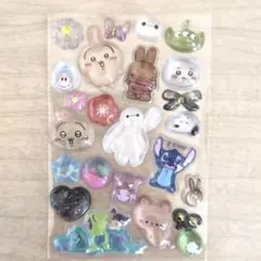 シールおすそ分けキャラクターシール 24枚
