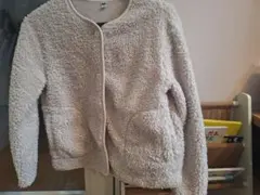 UNIQLO ボアジャケット M クリーム色