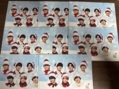 なにわ男子クリスマスカード8枚セット