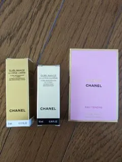 CHANEL サンプル詰め合わせ(化粧水、クリーム、香水)