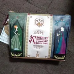 【新品、タグ付き】ファンタジースプリングス◆アナと雪の女王◆ポーチ